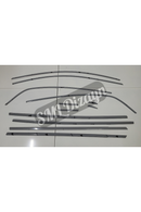 side window chrome trims for renault megane 4 sedan