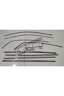 renault megane 4 sedan krom cam nikelajı çıtası 