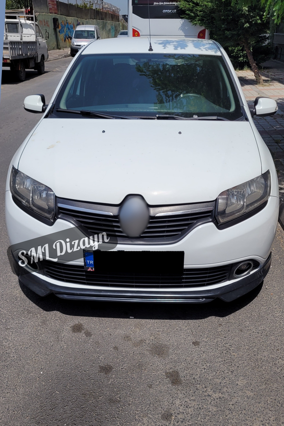 front lip splitter for renault clio symbol 2 