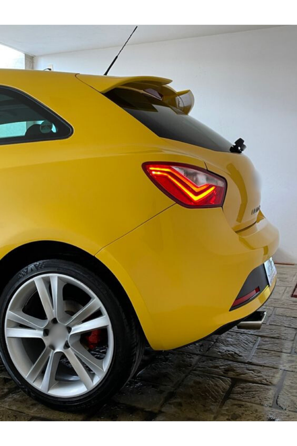 rear trunk spoiler for seat ibiza mk4 6j coupe 2008-2009-2010-2011-2012-2013-2014-2015-2016-2017