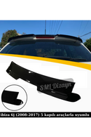 rear trunk spoiler for seat ibiza 6j
