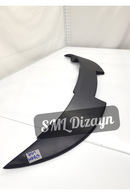 rear trunk spoiler for seat leon mk2.5 facelift