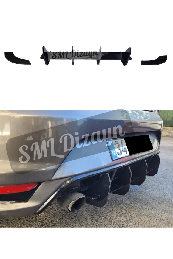 seat leon mk3 aero arka flap bıçak