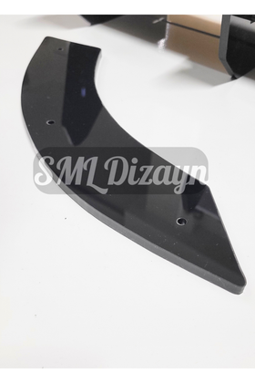 seat leon sağ ve sol tampon alt kenar flapları bıçak