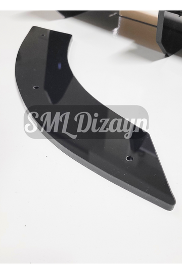 seat leon sağ ve sol tampon alt kenar flapları bıçak