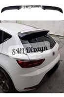 rear trunk spoiler for seat leon mk3 5f 