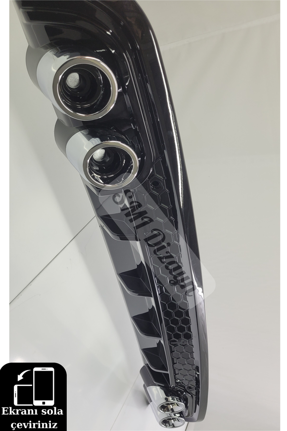 2013-2014-2015-2016 seat leon mk3 style paket için arka tampon difizör