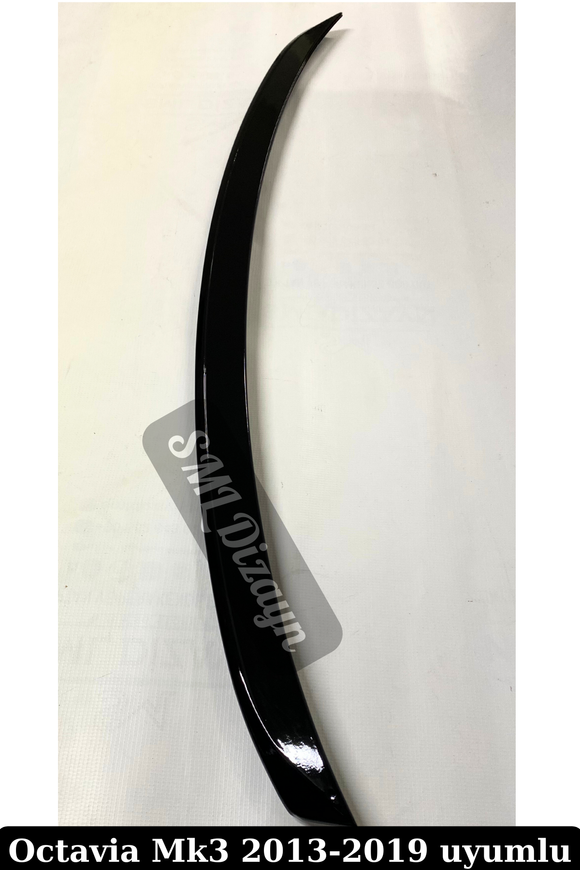 Octavia Mk3 Spoiler Bagaj Üstü Spoyler Parlak Siyah 2013-2019