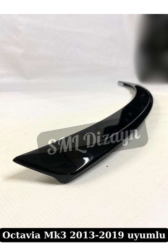 Octavia Mk3 Spoiler Bagaj Üstü Spoyler Parlak Siyah 2013-2019