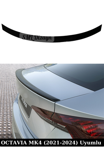 skoda octavia mk4 bagaj üstü spoiler