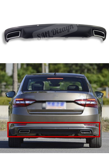 skoda superb mk3 difüzör