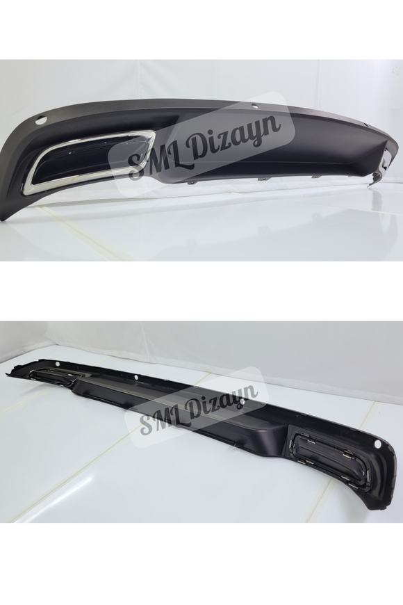 rear diffuser lip for skoda superb mk3