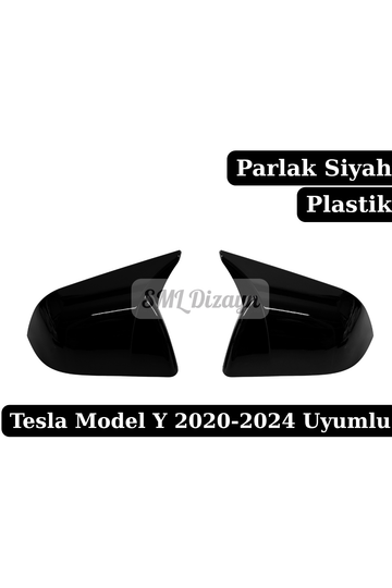 tesla model y bat mirror cover