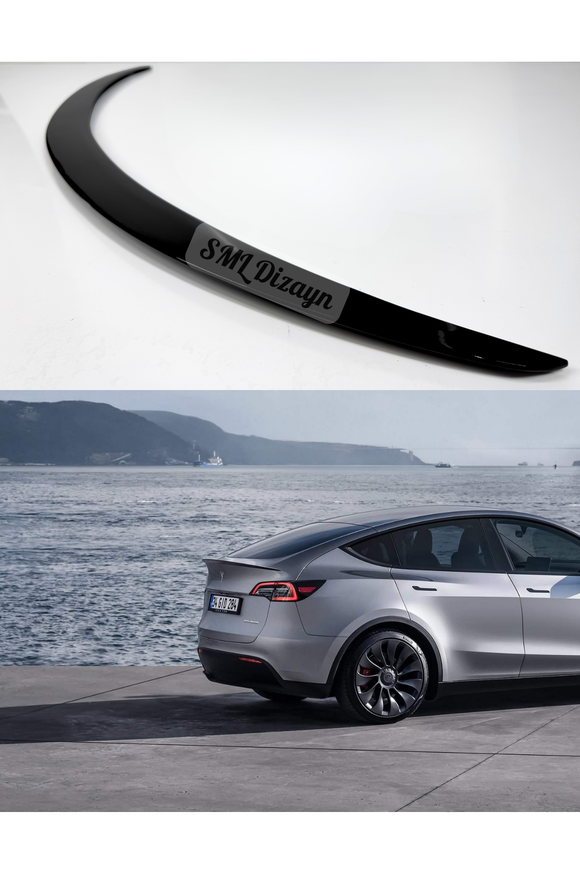 rear trunk spoiler for tesla model y