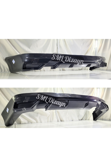 toyota corolla e170 arka ek tampon difüzör