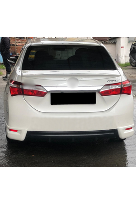 toyota corolla e170 arka ek difüzör flap