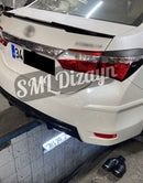 Corolla E170 Difüzör Arka ek Orta Kısım Boyasız 2013-2018-5