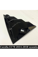 quarter window louvers for corolla e170