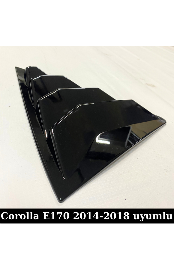 quarter window louvers for corolla e170