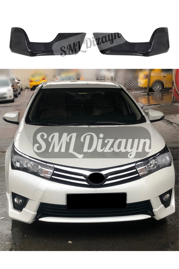 2013-2014-2015-2016 toyota corolla ön flap bıçak lip