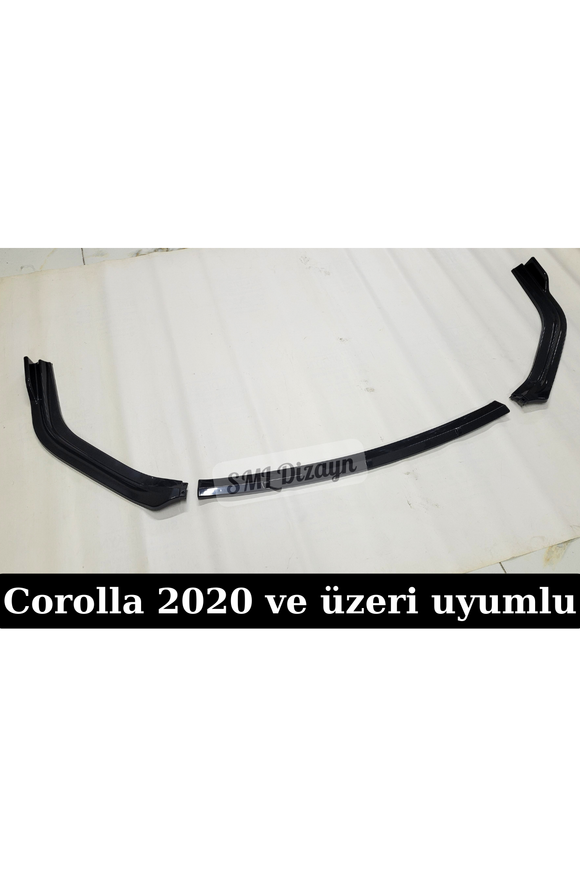 front lip splitter for 2020-2021-2022-2023-2024 toyota corolla 