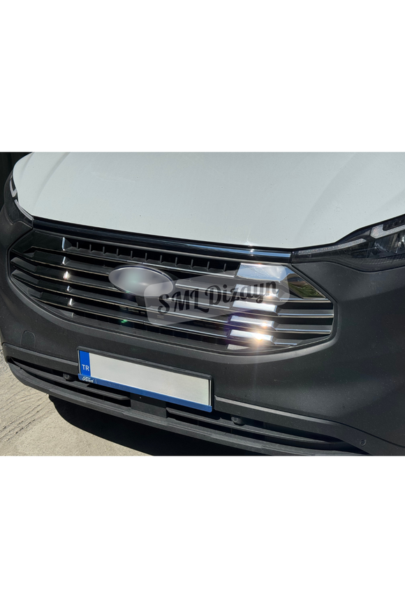 transit custom ön panjur kromları