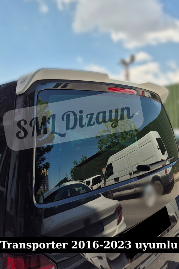 Transporter T6 Ps Spoiler Tavan Bagaj Üstü Spoyler Boyasız 2016-2023