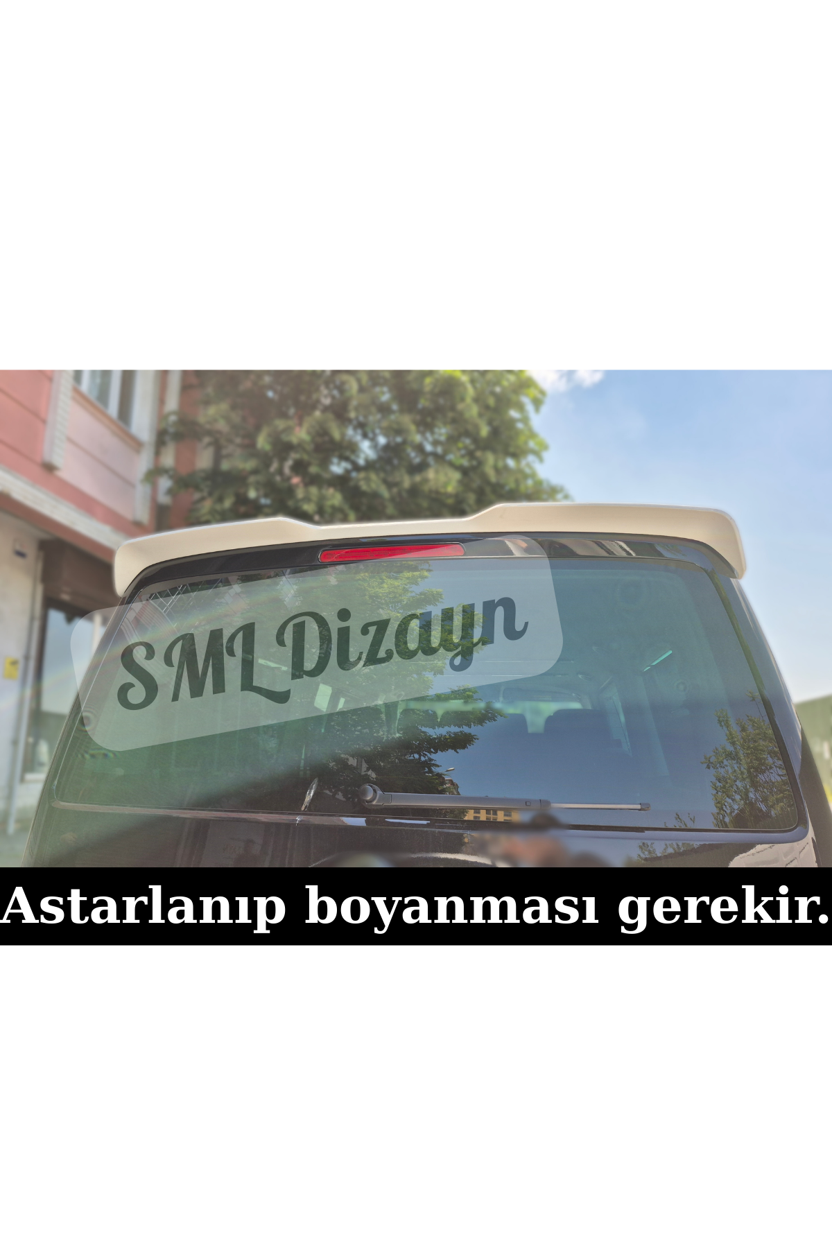 Transporter T6 Ps Spoiler Roof Trunk Top Spoiler Unpainted 2016-2023