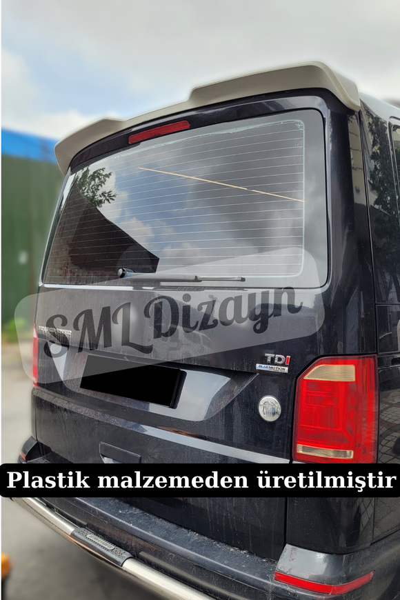 Transporter T6 Ps Spoiler Tavan Bagaj Üstü Spoyler Boyasız 2016-2023