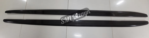 Universal Yan Marşpiyel Lipi Bıçak 190 cm Plastik Parlak Siyah