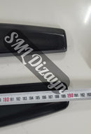 Universal Yan Marşpiyel Lipi Bıçak 190 cm Plastik Parlak Siyah-4