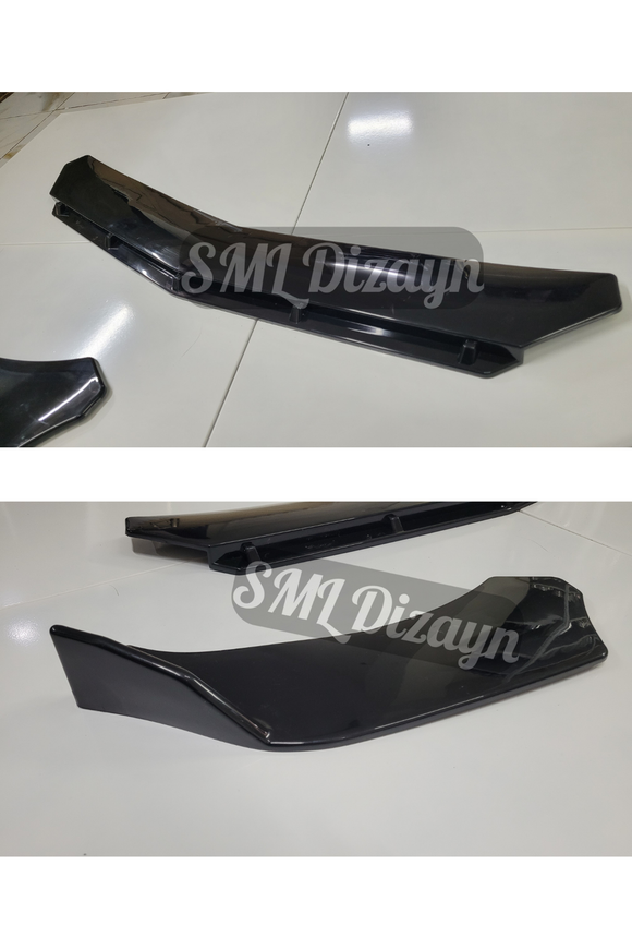 universal ön lip 3 parça ön ek karlık