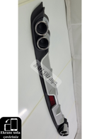 Universal 4 outlet Gray Diffuser Rear Additional Plastic -7