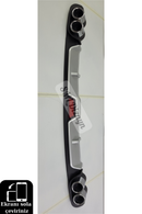 Universal 4 outlet Gray Diffuser Rear Additional Plastic -6