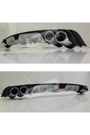 rear gray diffuser lip for universal