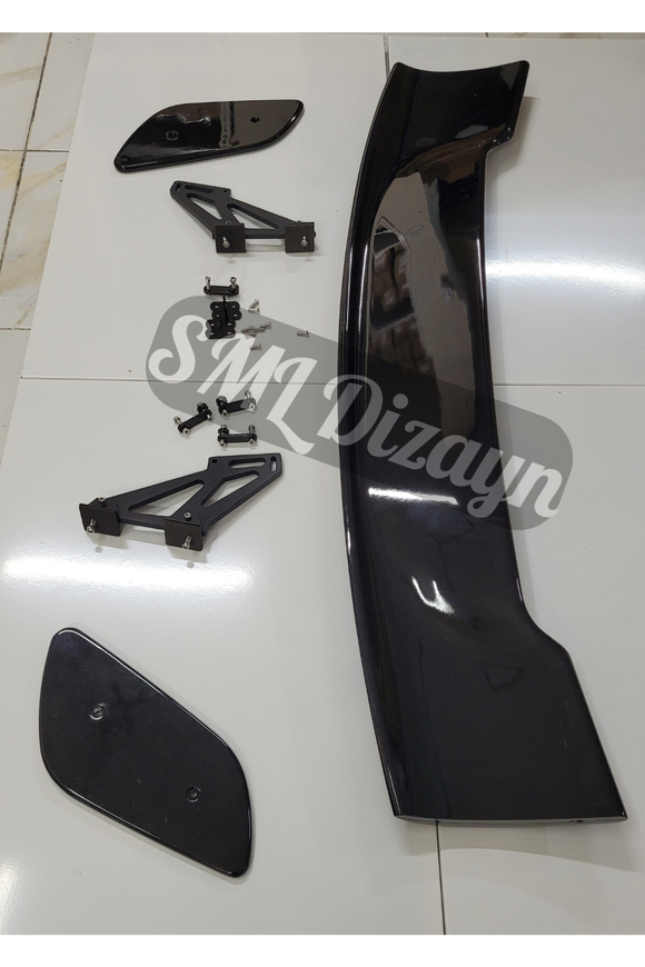 universal 57 inches rear trunk jdm racing gt spoiler wing
