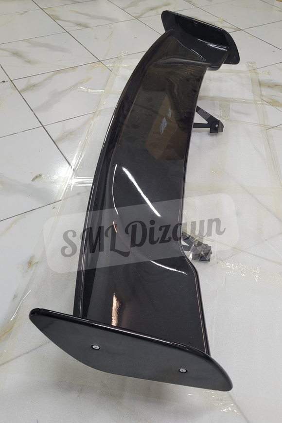 universal 57 inches rear trunk jdm racing gt spoiler wing