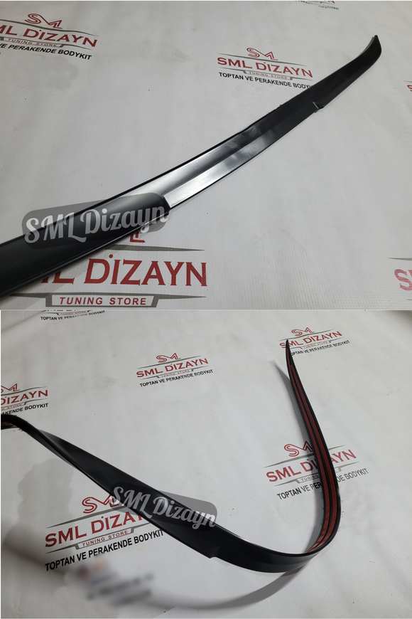 rear trunk spoiler for universal