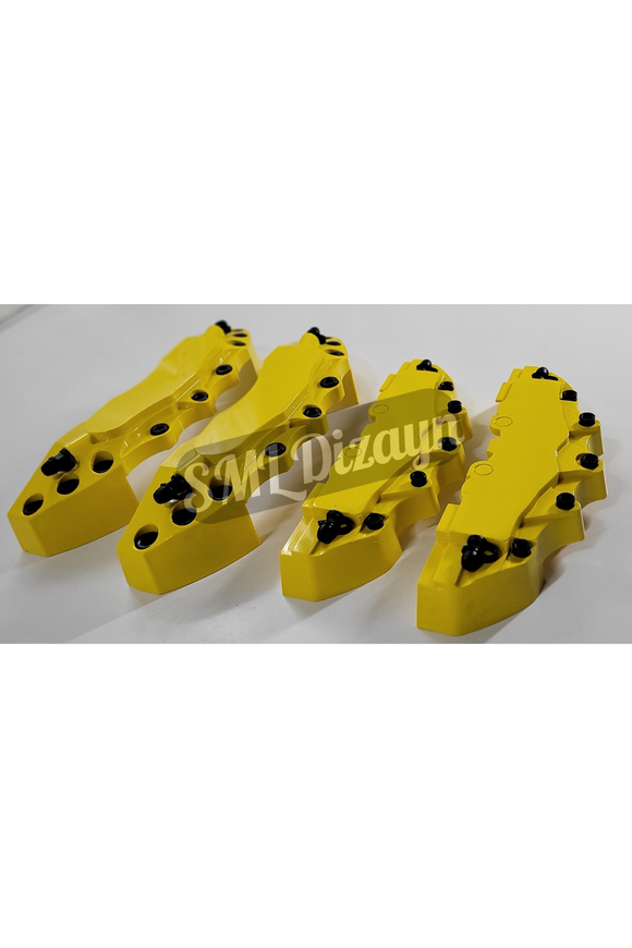 yellow caliper covers sarı kaliper kapağı