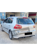 2003-2004-2005-2006-2007-2008-2009 volkswagen golf 5 arka ek tampon difüzör difizör