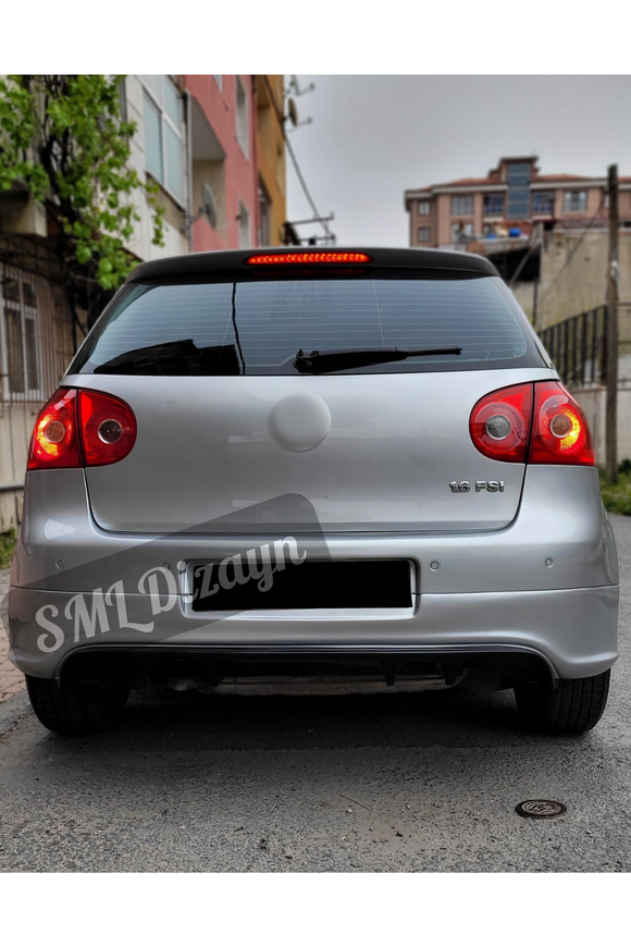 rear diffuser lip for 2003-2004-2005-2006-2007-2008-2009 volkswagen golf 5 