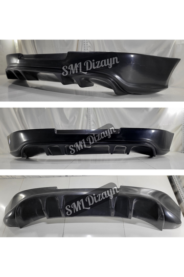 volkswagen golf 5 arka ek tampon difüzör difizör