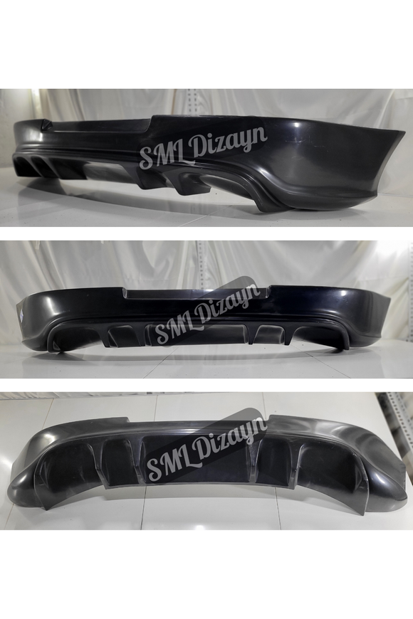 volkswagen golf 5 arka ek tampon difüzör difizör