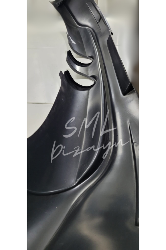 2003-2004-2005-2006-2007-2008-2009 volkswagen golf 5 r32 arka ek tampon difüzör difizör