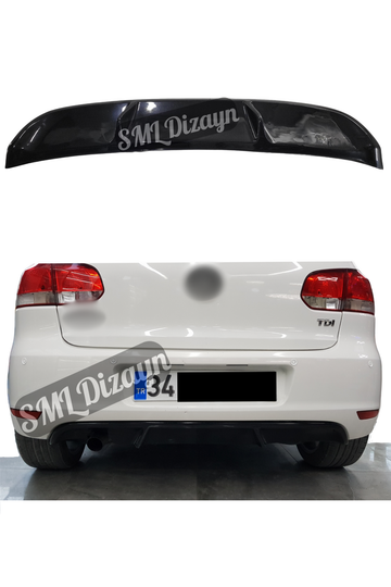 volkswagen golf 6 gti difüzör