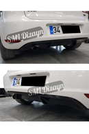 volkswagen golf 6 gti difüzör