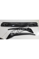 front lip splitter for 2008-2009-2010-2011-2012 volkswagen golf 6 r 