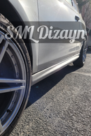 side skirts lips for 2008-2009-2010-2011-2012 volkswagen golf 6 r 