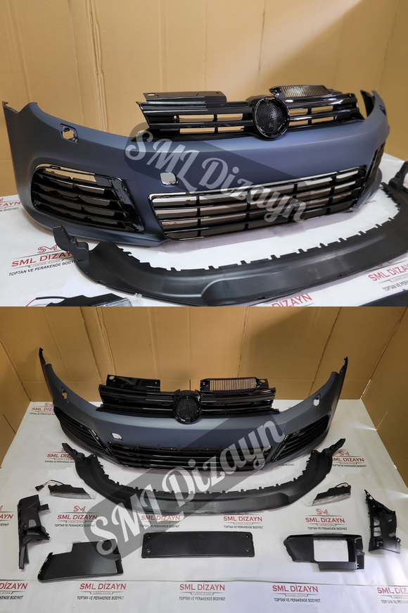 r20 front bumper body kit for volkswagen golf 6