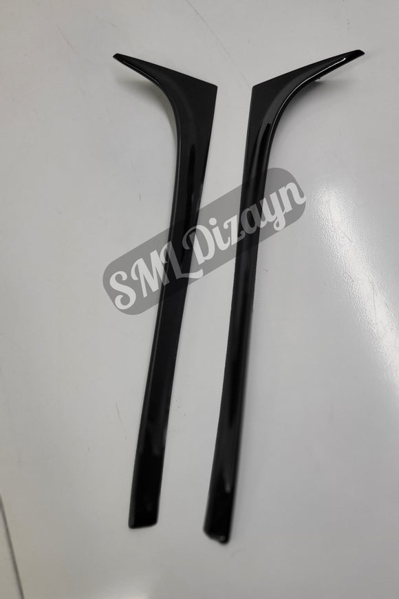 volkswagen golf 7-7.5 arka cam kenar yan çıtaları